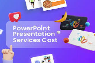 design powerpoint presentation and pitch deck