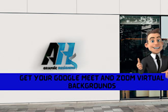 create virtual backgrounds for google meet or zoom