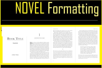 do novel formatting and pagination for ingramspark