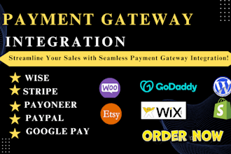 integrate payment gateway stripe paypal wise in website shopify payment gateway