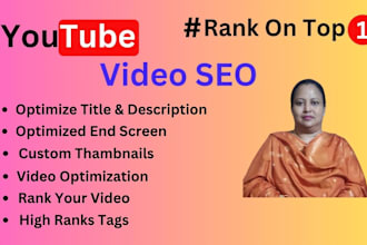do best optimize youtube video SEO for top ranking