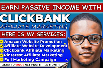 promote amazon affiliate website, clickbank affiliate marketing link promotion