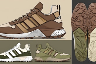 design footwear shoes sneaker sketch shoe and shoe tech pack