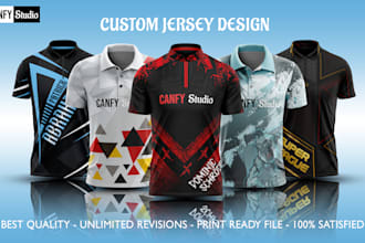 do custom sports jersey and shirts sublimation 3d design