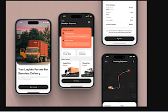 develop expert mover and transportation app, logistics and delivery app