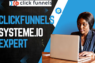 be systeme io systeme landing page sales funnel gohighlevel clickfunnels expert