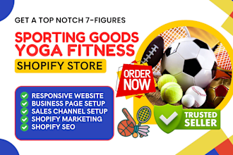 design gym supplies golf sport athletic yoga mats sporting goods shopify website