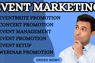 promote eventbrite, ticket booking, conference, webinar, event marketing
