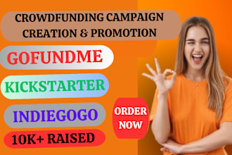 rank and promote your crowdfunding campaign gofundme indiegogo kickstarter