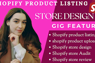 do shopify product listing and product upload