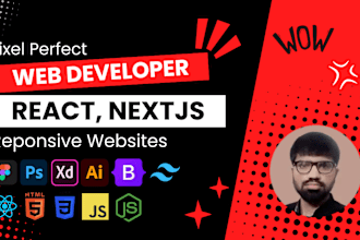 be mern, nextjs, nodejs full stack web, website developer