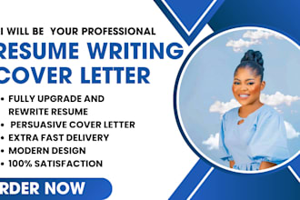write and upgrade your resume, CV, cover letter, resume writing, cv design