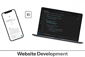 do website development as a full stack developer custom site frontend backend