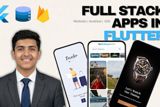 design and develop flutter apps for startups,businesses