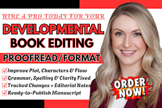 developmental book editing, proofread format  romance fiction novel book edit