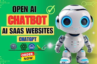 develop ai web apps, chatbots, ai saas with langchain, manychat, generative ai