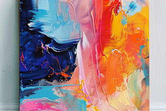 paint digital professional abstract art