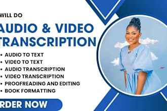 transcribe audio to text, do english video transcription, audio transcription