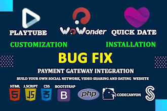 playtube fix issues bugs or install play tube php script