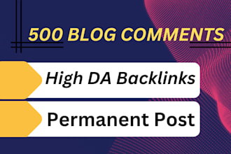 write genuine and relevant comments on your blog post
