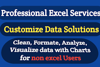 expertly clean, format, and organize your data in excel fast