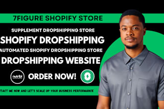 create automated shopify dropshipping store shopify website via supliful zendrop