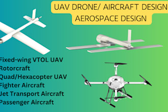 design vtol, aircraft, uav and rotorcraft