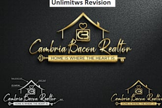 design hand drawn signature home logo design