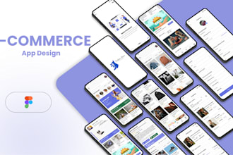 do mobile app ui design, figma prototype, ui ux design, app ui ux design