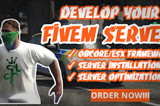 be your custom fivem server developer on any framework