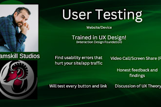 user test your website