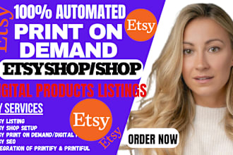 setup etsy print on demand, print on demand for etsy shop, etsy print on demand