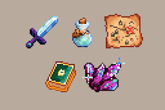 help you create pixel art items