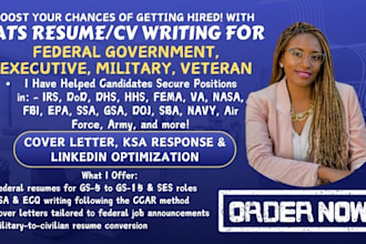 write resume, ksa for federal executive, military veteran, irs, usajobs resume