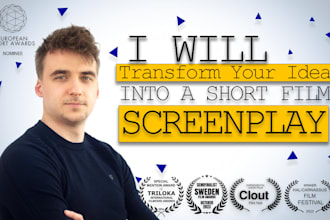 transform your idea into a short film screenplay