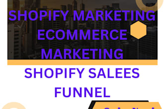 do shopify marketing, shopify sales funnel to boost shopify sales