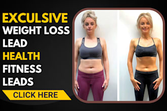 generate weight loss fitness and health leads via facebook ads fitness website