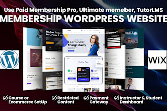 setup paid subscription website paid membership pro ultimate member memberpress