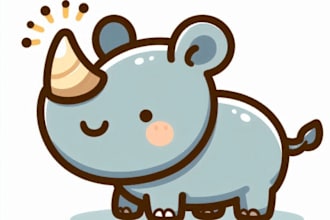 create chibi cute cartoons or stickers