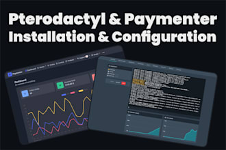 install paymenter and pterodactyl on your server