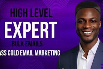 blast bulk email, mailchimp klaviyo campaign with mass cold email marketing
