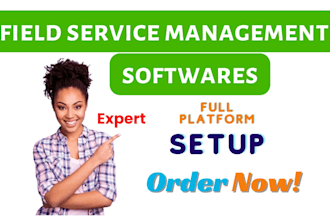 configure servicem8, houscall pro, smartsheet, buildertrend,  jobber,  jobnimbus