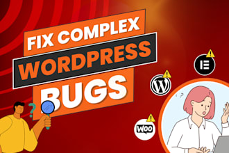 fix or repair wordpress issues, fix wordpress errors, fix bugs
