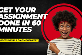 search prepare assignment of any topic in 60 minutes