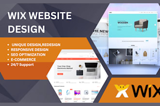 design wix website, redesign wix professional website