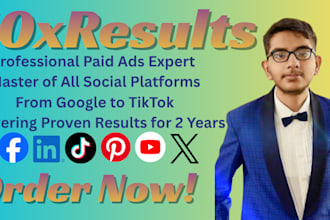 create manage optimise social media paid ads campaigns