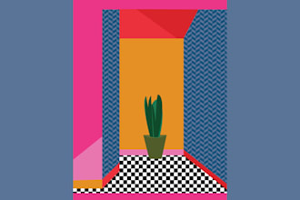 design illustrations on adobe illustrator