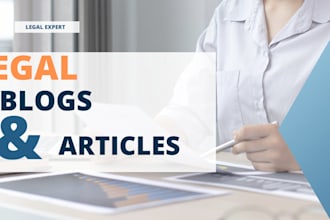 write legal blogs and articles for your law firm