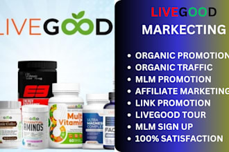 do successful livegood, mlm promotion, event marketing, eventbrite ads