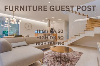do high quality furniture guest post with furniture backlinks   furniture blogs